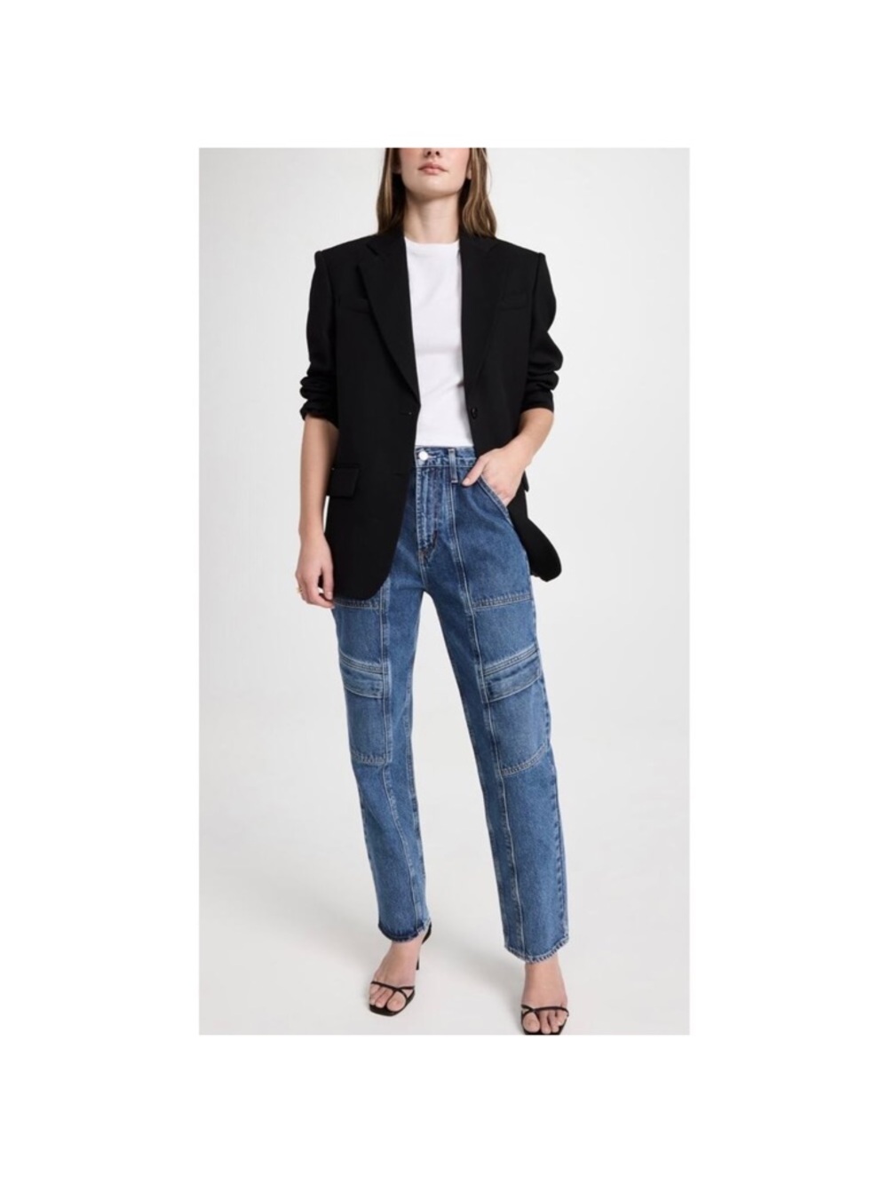 Agolde Cooper Cargo Straight Leg Jeans